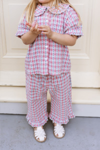 Pants: Tillie Pant - Folk Check