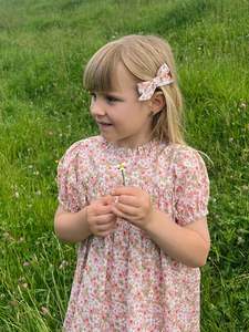 Accessories: Pig Tail Bow Set - Liberty  Paysanne Blossom