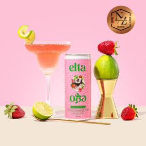 Elta Ego Cocktails: Non-Alcoholic Strawberry Daiquiri