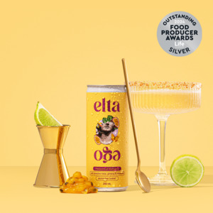 Elta Ego Cocktails: Non-Alcoholic Passionfruit Margarita