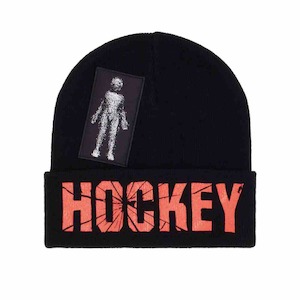 beanie: Hockey Newborn Beanie Black or Grey