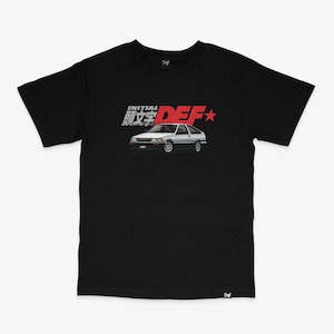 T-SHIRT: DEF Initial DEF TEE Premium Black