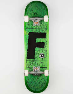 skateboard: Foundation YO! Complete Skateboard 8.25"