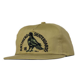 Antihero Clubhouse Snapback Cap Tan