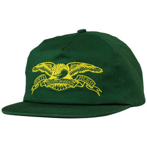 Antihero Basic Eagle Snapback Cap dark Green