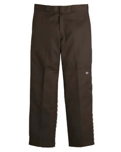 Dickies: Dickies Loose Fit Double Knee Pant Dark Brown
