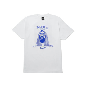 HUF x Isaac Hayes Black Moses Heavyweight T-Shirt White