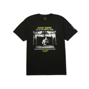 Huf: HUF x Isaac Hayes Tahoe Heavyweight T-Shirt Black