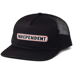 Independent: Independent Bar Logo Trucker Cap Black