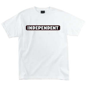 Independent: Independent Bar Logo T-Shirt White