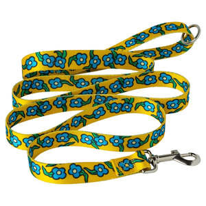 Krooked Flowers Dog Lead