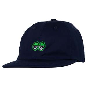 Krooked: Krooked Eyes Snapback Navy/Green