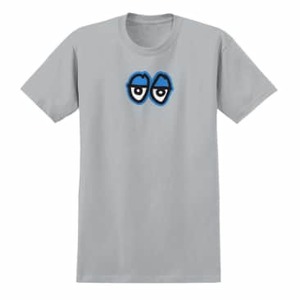 Krooked Eyes T-Shirt Silver/Blue