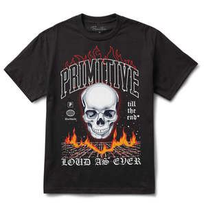 Primitive Scorcher Tee Black