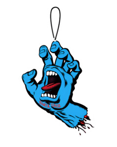 Santa Cruz: Santa Cruz Screaming Hand  Air Freshener (Green Apple)