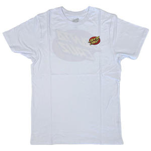 Santa Cruz Oval Dot T-Shirt White