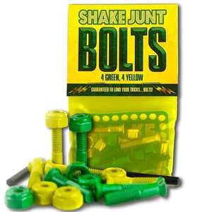 Shake Junt Bag O' Bolts Green/Yellow 7/8" Allen