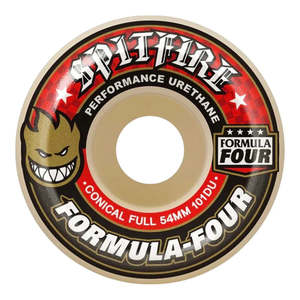 Spitfire Formula Four Conical Full 101D 54mm Wheels