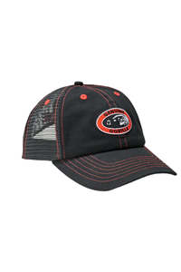 Xlarge Defense Low Pro Trucker Cap Black/Red