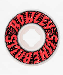 Skateboard Wheels: Slime Balls Rowley Vomit Mini Wheels 56mm 95a White