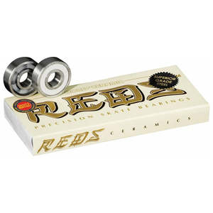 Skate Bearings: Bones Ceramic Reds Bearings