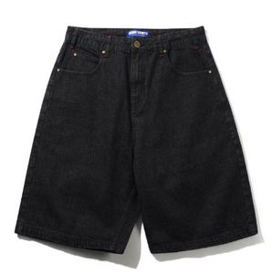 Butter Goods Blotch Denim Shorts Streaky Black