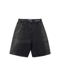 Butter Goods Bronco Denim Shorts Washed Black