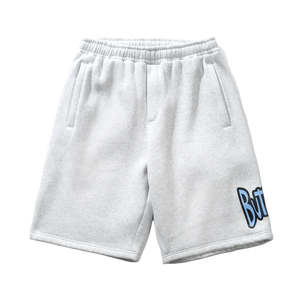 Sweat Pants: Butter Goods Sketch Fleece Shorts Ash