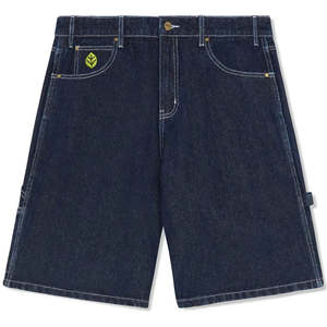 Sweat Pants: Butter Goods Weathergear Heavy Weight Denim Shorts Dark Indigo