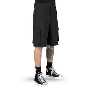 Sweat Pants: Dickies 131 Cargo Short Black