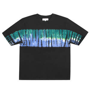 T Shirts: Yardsale Tie Dye T-Shirt Black