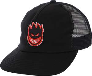 Spitfire Bighead Fill Trucker Cap Black