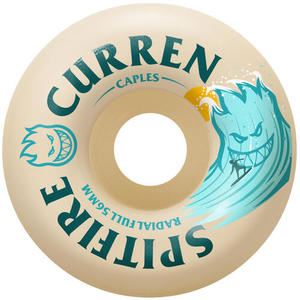 Wheels 56mm: Spitfire Curren Caples Formula 4 99D 56mm Radial Full Burn Squad Wheel