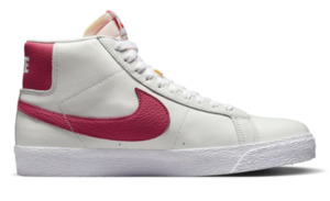 NikeSB Zoom Blazer Mid Iso Shoe White / Sweet Beet