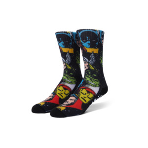 Huf X Marvel Galactic Heads Crew Sock