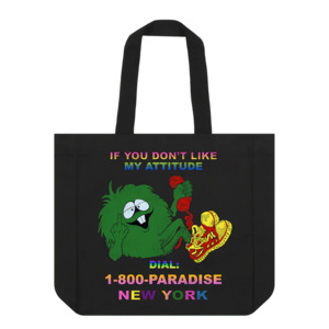Bags: Paradise NYC Attitude Tote Bag