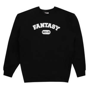Crew Necks: Sci-Fi Fantasy U crewneck Fleece Black