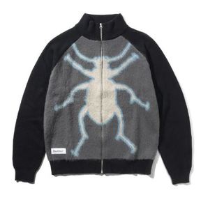 Butter Goods Beetle Zip Thru Knit Sweater