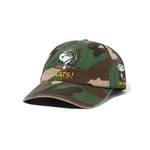 Butter Goods: Butter Goods Rats 6 Panel Cap Washed Camo