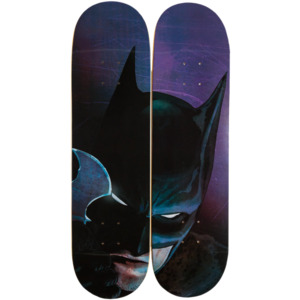 Color Bars: Color Bars X DC COMICS Batman Skateboard Set Of 2 (8.25")
