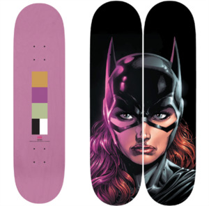 Color Bars X DC COMICS Batgirl Skateboard Set of 2 (8.25")