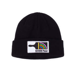 Gx1000: GX1000 Paint Beanie Black