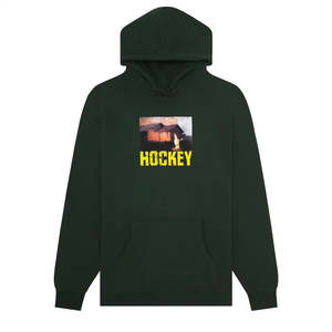 Hockey Windows Up Hoodie Forest