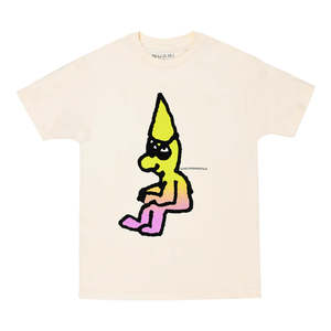 Quasi: Quasi Sitting T-Shirt Cream