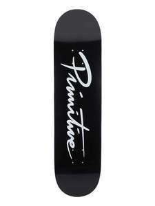 Primitive Neuvo Script Deck Black 8.0"