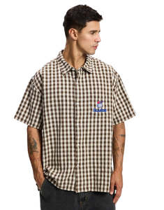 X Large: Xlarge Smile SS Shirt Brown