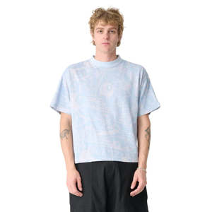 X Large: XLarge Allover Gorilla Fit Tee  Dusty Ice