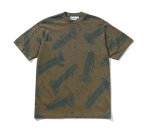 T Shirts: Butter Goods Screw T-Shirt Washed Fatigue