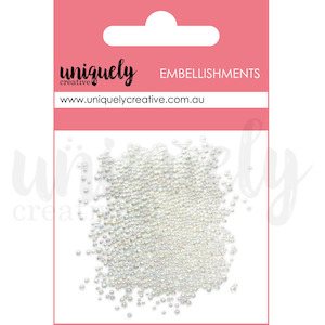 Uniquely Creative - Embellishments - Bubble Beads "Clear Mixed"