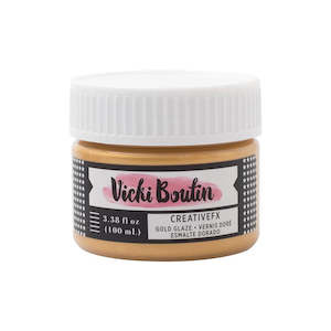 Mixed Media American Crafts: Vicki Boutin - Mixed Media Creative FX - Gold Glaze